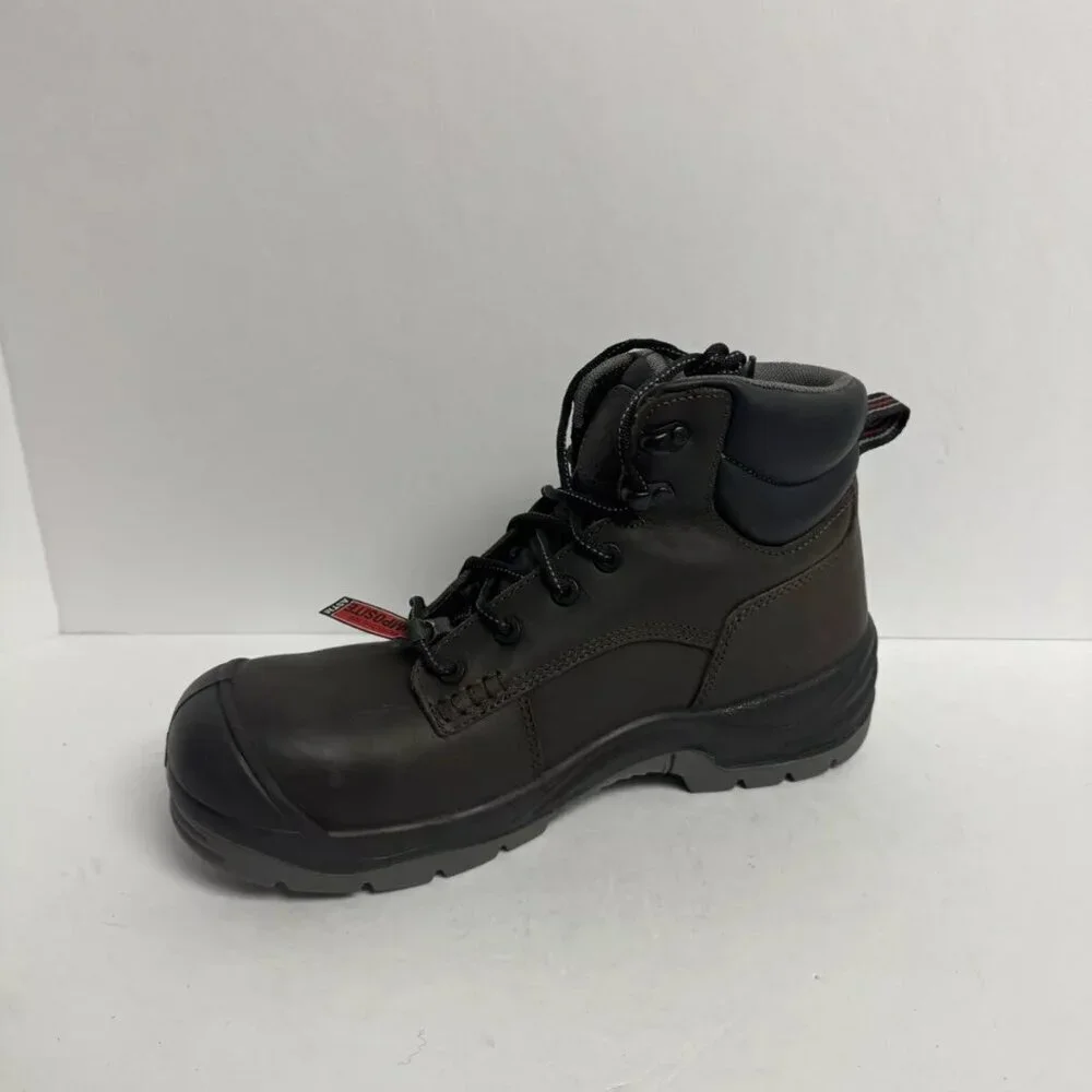 Rocky Men Comp Toe Work Boot Brown Size 10 M